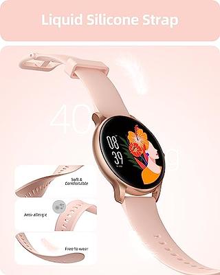 Smart Watch for Women, Dial Answer Calls Smartwatch for Android iOS Phones  Waterproof Activity Fitness Tracker with 1.32 Full Touch Screen 20 Sports  Modes Pedometer Heart Rate Sleep Monitor 