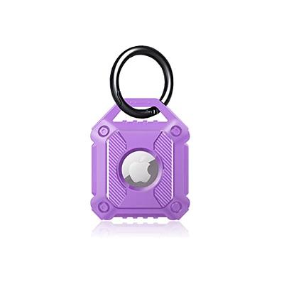 1Pack Airtag Keychain for Apple Airtag Holder, Shockproof