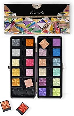 Grabie Watercolor Paint Set, Great for Painting, 50 Colors, Detail Paint Brush Included, Art Supplies, for Artists, Amateur Hobbyists and Painting