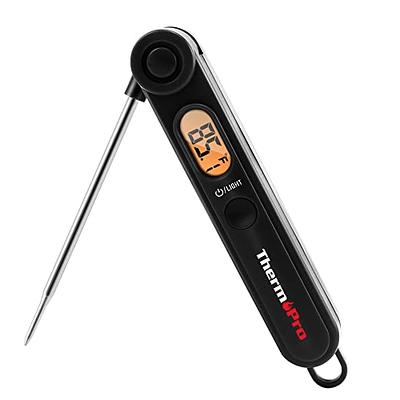 Digital Instant Read Meat Thermometer Kitchen Cooking Food Candy  Thermometer for Oil Deep Fry BBQ Grill Smoker Thermometer by AikTryee