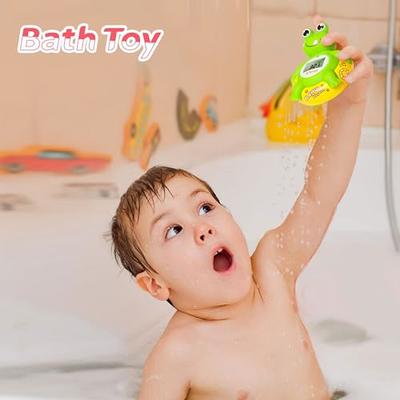 B&H Baby Bath Thermometer, Toddlers Bathtub Water Thermometer, Baby Room and Bath Floating Toy Safety Thermometer, Fahrenheit and Celsius