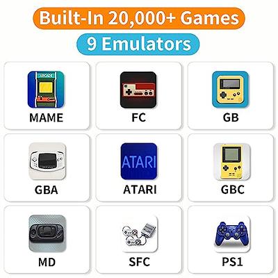 Wireless Retro Game Console, Plug & Play Video TV Game Stick with 20000+  Games Built-in, 9 Emulators, 4K HDMI Nostalgia Stick Game for TV, Dual 2.4G  Wireless Controllers, 64G - Yahoo Shopping