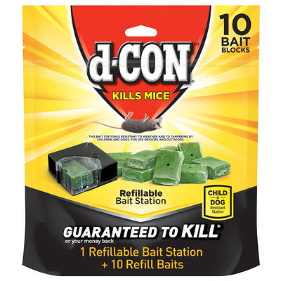 Harris Mouse Killer Bars with Refill Bait Station (20-Pack)