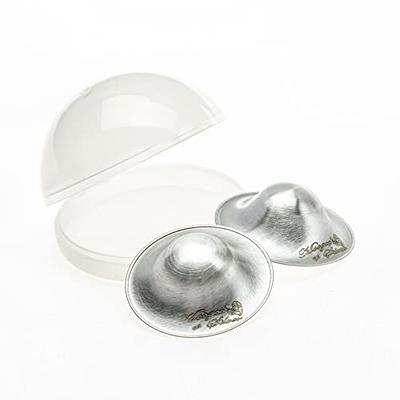 Boboduck The Original Silver Nursing Cups - Nipple Shields for