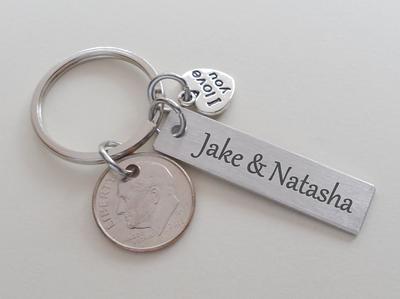 Custom Wooden Keychain, Wood Anniversary Gift For Him Or Her, Gifts Men 5  Year Anniversary, 5Th Wood - Yahoo Shopping