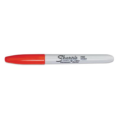 Sharpie Permanent Fine Point Markers Red Pack Of 36 - Office Depot