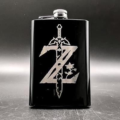 Personalized Stanley Flask - Stainless Steel 8oz Liquor Flask