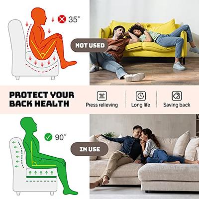 Jin&Bao Wider Couch Cushion Support for Sagging, Heavy Duty Solid