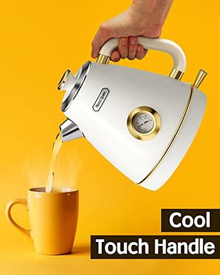  Hazel Quinn Retro Electric Kettle - 1.7 Liters / 57.5