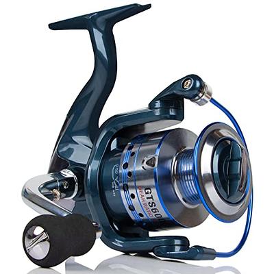 HPLIFE Saltwater Spinning Reel, Faster Line Retrieve, Braid Ready Spool,  5.5:1/4.7:1 High Speed, Max Drag 33Lbs, Smooth Fresh and Saltwater Fishing  Reel, 13 +1 Shielded Stainless Steel Ball Bearings - Yahoo Shopping