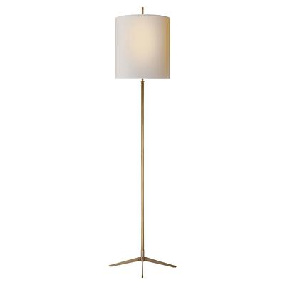 TOB5753HABCG by Visual Comfort - Robinson Large Pendant in Hand-Rubbed  Antique Brass with Clear Glass