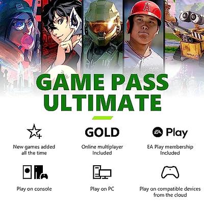 Microsoft Xbox Game Pass Ultimate 1 Month Membership, Code printed