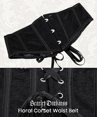 Scarlet Darkness Womens Steampunk Costumes Corset Belts Retro