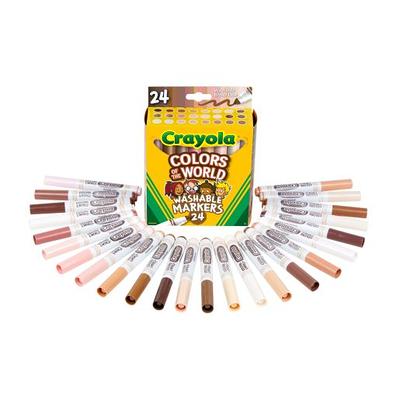 Crayola® World of Colors Crayons - 12 Packs, each 24 Colors