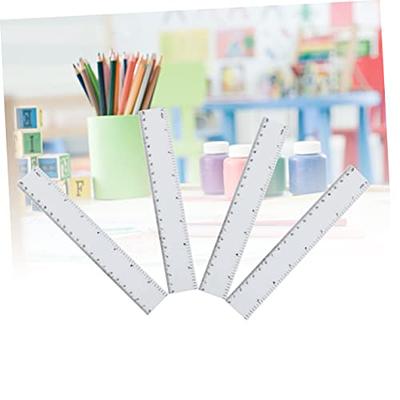 Mr. Pen- Ruler, Rulers 12 Inch, Pack Of 3, Clear Ruler, Plastic Ruler,  Drafting