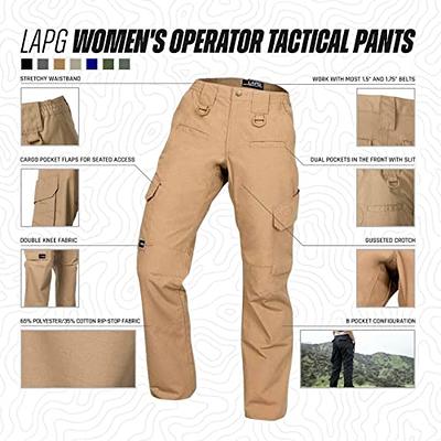 LA Police Gear Men's Basic Operator Pant, Elastic Waistband