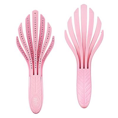 Wet Brush Thick Hair Detangling Brush, Pink - Ultra-Soft IntelliFlex  Bristles Glide Through Tangles With Ease - Pain-Free Detangler for All Hair