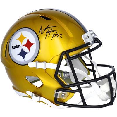 Autographed Pittsburgh Steelers Jerome Bettis Fanatics Authentic Riddell  CAMO Alternate Speed Mini Helmet