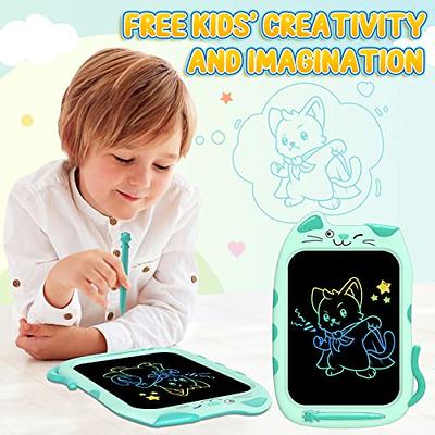 ORSEN 2 Pack LCD Writing Tablet for Kids Colorful Doodle Board