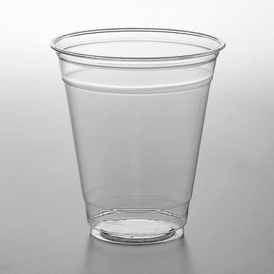 Choice 9 oz. Clear PET Customizable Plastic Squat Cold Cup - 1000/Case