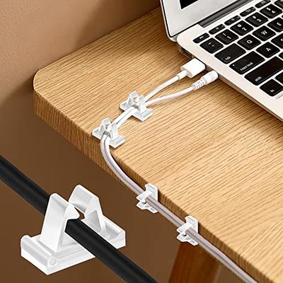 M Cable Clips Nylon White, Strong Adhesive Wire Rope Clamp Vertical Cable  Management Phone Charging Cord Organizer for Desk Car Dash Cam - 50 Pcs by  Xuuza - Yahoo Shopping