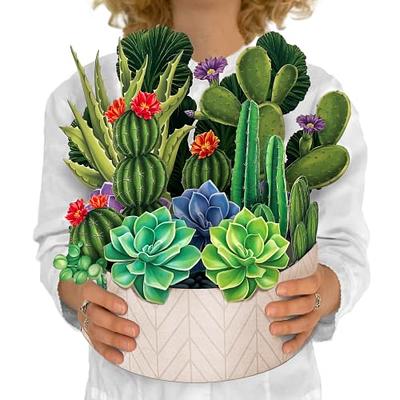 FreshCut Paper  3D Pop Up Flower Bouquet Greeting Cards