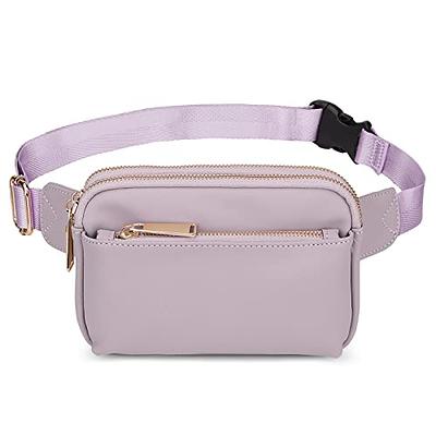 CLUCI Fanny Pack for Women, Waterproof Cross body Belt Bag with Adjustable  Strap, Vegan Leather Waist Bag