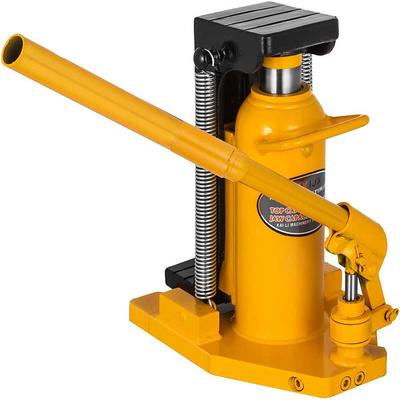 NEWTRY 5 ton Low Profile Hydraulic Jack Porta Power Kit + CP-180 Manual  Hydraulic Hand Pump, Industrial Mini Hydraulic Cylinder, Stroke 0.24”