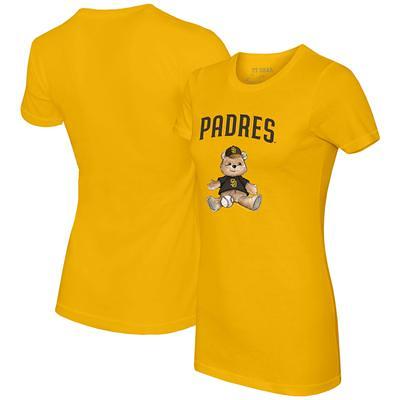 Refried Apparel Women's Gray San Diego Padres Cropped T-shirt