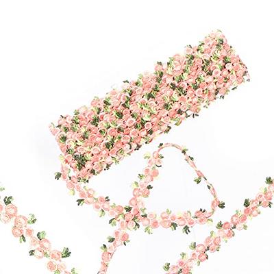 Flower Trim Ribbon, UHOMENY 5 Yards Color Flower DIY Lace Applique Sewing  Craft Floral Rose Edge Lace Trim for Sewing Embellishment Wedding Dress  Party Decor Clothes Add Trim Polyester Decoration - Yahoo Shopping