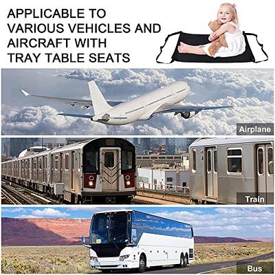 Portable Airplane Footrest Comfortable Seat Extender for Bus Train