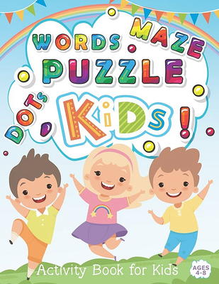 Maze Puzzle Book for Kids age 8-12 years: Activity Book for Kids (Maze Books  for Kids) with coloring pages (Paperback)