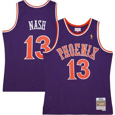 13 STEVE NASH Phoenix Suns NBA Guard Purple Throwback Jersey