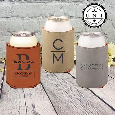 Personalized Stainless Steel Can Cooler Engraved Tumbler, Groomsmen Gifts,  Proposal, Beer Holder, Bachelor Party Gift For Him - Yahoo Shopping