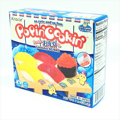 Kracie Popin' Cookin' Diy Japanese Candy Kit, Tanoshii Sushi Shop , 28.5g -  Yahoo Shopping