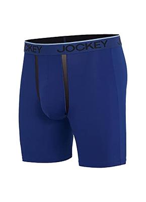 Jockey® Chafe Proof Pouch Cotton Stretch 8.5 Long Leg Boxer Brief