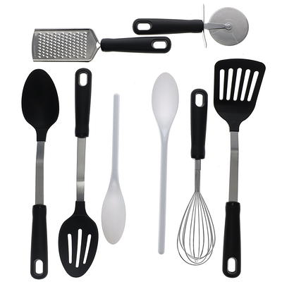 8 PC Farmhouse Measuring Spoon & Measuring Cup Set - Black