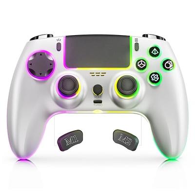 Switch Wireless Controller, Switch Pro Controller 8 Color Adjustable LED  Hue Light, Controller Compatible With Switch/Switch OLED/Switch Lite,  Support