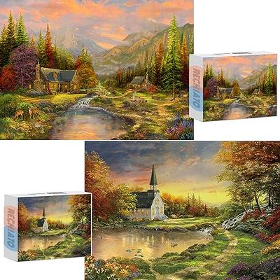 Ceaco Thomas Kinkade Nature's Paradise Puzzle, 1500 Piece