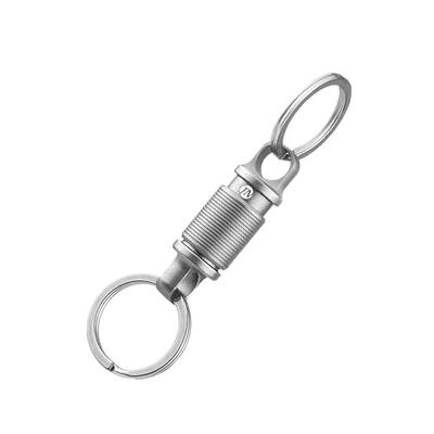 PPFISH Durable Brass Screw Lock Clip Key Chain Ring, Simple Style Car  keychain for Men Women at  Women's Clothing store