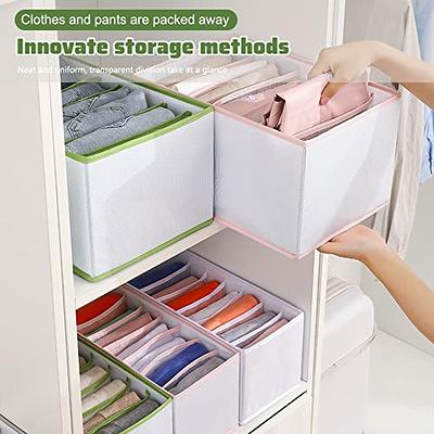 Underwear Storage Box, Foldable Closet Organizers And Storage