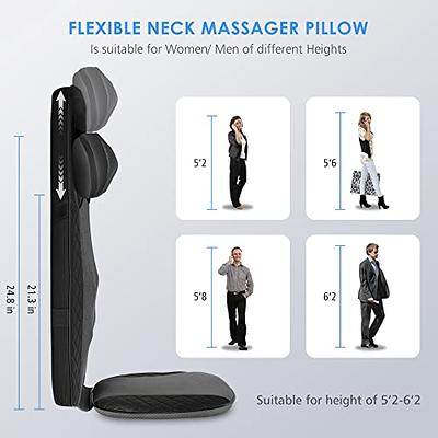 cotsoco Cordless Shiatsu Neck and Shoulder Massager with Heat,Portable  Massagers for Neck and Back,3D Deep Tissue Kneading Back Massager for  Muscle Pain Relief,Perfect Gifts for Men and Woman - Yahoo Shopping