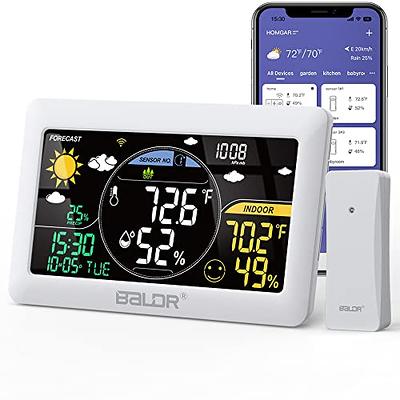 Raddy Weather Station Wireless Indoor Outdoor Thermometer