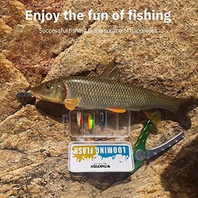 THKFISH Spinner Baits Fishing Spinners Spinnerbait Trout Lures Fishing  Lures for Bass Trout Crappie