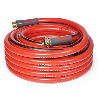 BirdRock Home Brass 100-ft Hose Pot Hose Reel in the Garden Hose