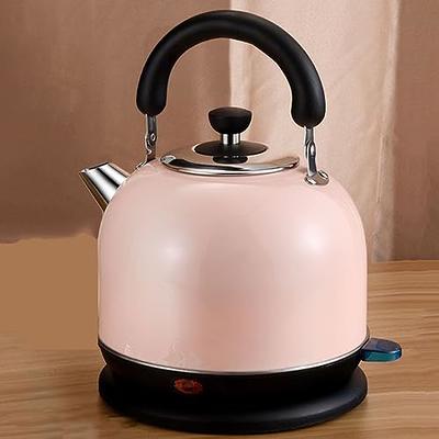 Ovente Electric Hot Watter Kettle with ProntoFill Lid, Pink 1.8