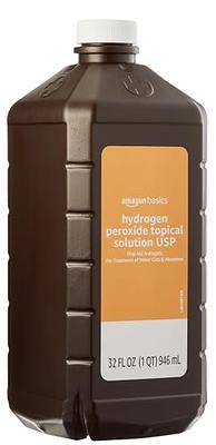 Basics Hydrogen Peroxide Topical Solution USP, 32 Fl Oz, Pack of 1