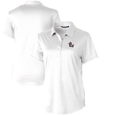 Men's Cutter & Buck White Carolina Panthers Big & Tall DryTec Genre  Textured Solid Polo