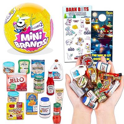 5 Surprise Foodie Mini Brands (2 Pack) by ZURU, Mystery Capsule Real Miniature  Collectable Toy, Collectibles, Fast Food Toys and Shopping Accessories -  Yahoo Shopping