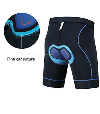BALEAF Men's Padded Cycling Shorts Bike Underwear 4D Padding Liner Shorts  Compre